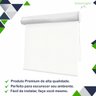 Persiana Cortina Rolo Blackout Branco com Bandô 1,40m X 1,40m - Sala Escritório Quarto - Blecaute - 2