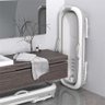 Banheira Ofurô Dobrável Portátil Adulto 148 Cm Cinza 260 Litros com Suporte Vg+ - 7