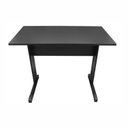 Ver imagem 4 de Mesa de Escritório com Pés de Ferro 120x60cm Studio Preto