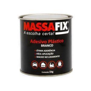 Massa Plastica Branca 1kg - Royal Fix