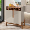 Ver imagem 4 de Jogo Buffet 1.9m e Bar Orleans Off White Cedro
