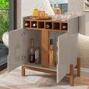 Ver imagem 5 de Jogo Buffet 1.9m e Bar Orleans Off White Cedro