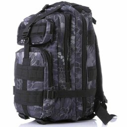 Mochila Multiuso Escolar Militar  Cargueira 30 Litros Camping Pesca Preto Lorben - 2