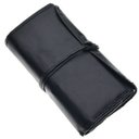 Ver imagem 6 de Kit Pincéis Maquiagem Profissional 24 Peças em Madeira com Estojo Organizador Preto