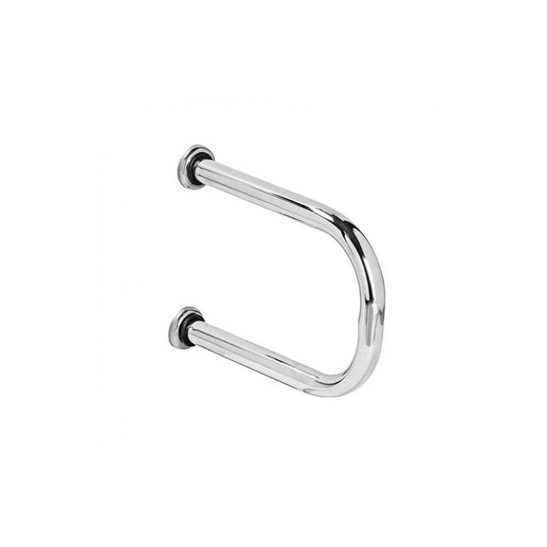 Barra de Apoio para Banheiro em &quot;U&quot; 30cm Inox - Geris