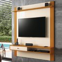 Ver imagem 1 de Painel Para TV Até 55 Polegadas 1,55m Condor Cedro /Off White