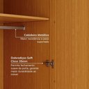 Ver mais imagens de Guarda Roupa Planejado 15 Portas 2 Mesas de Cabeceira Samambaia CabeCasa MadeiraOriginals Carvalho