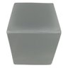Puff Quadrado Cinza - 1