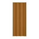 Ver imagem 3 de Porta Sanfonada de PVC 210cm x 60cm Plastporta Bcf Marrom/Cerejeira