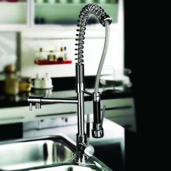 Torneira Gourmet 50 Cm Metal Pia Bancada Spray Extensor GT674 - 4