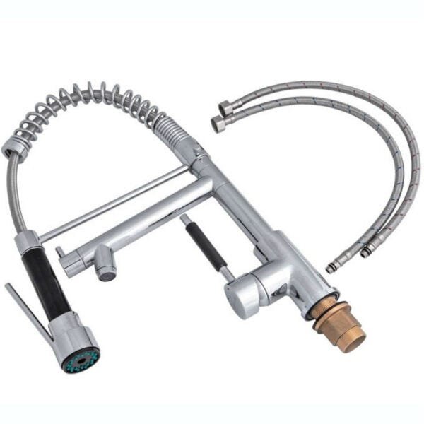 Torneira Gourmet 50 Cm Metal Pia Bancada Spray Extensor GT674 - 2
