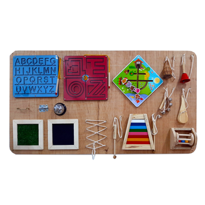 Painel Psicomotor Sensorial e Musical Fashion Toys