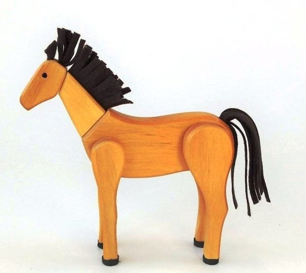 Cavalo de Madeira Articulado | MadeiraMadeira