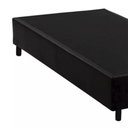 Ver imagem 2 de Base Box Solteirão Corino HomeQueen Preto 40x96x203