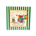 Ver imagem 1 de Quadro Box Mundo Feito de Cor 20x20cm em Mdf