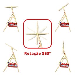 Lousa Magnética Infantil Com Cavalete Letras Giz e Caneta - 4