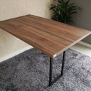 Ver imagem 7 de Mesa Dobrável Retrátil de Parede MDF 120x75cm Noronha Marrom