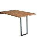 Ver imagem 2 de Mesa Dobrável Retrátil de Parede MDF 120x75cm Noronha Marrom