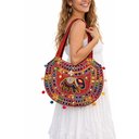 Ver imagem 3 de Bolsa Indiana Bordada a Linha