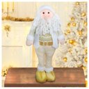 Ver imagem 1 de Decoração Boneco Natal Papai Noel Dourado Natalino 54cm