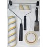 kit Para Pintura 5 Peças Rolo Pincel e Fita Crepe - 1