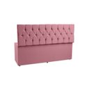 Ver imagem 2 de Recamier Baú 1,60m Madrid Suede Rosa Dal Poz Estofados