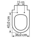 Ver imagem 2 de Assento em Resina Termofixa para Louça Hampton Tupan