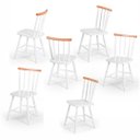 Ver imagem 1 de Kit 6 Cadeiras Colonial Clássica Madeira Maciça Brancas