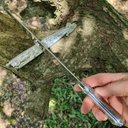 Ver mais imagens de Faca Gaúcha Churrasco 7' Bainha Cabo Aço Inox Modelo Prateada Antiga Artesanal