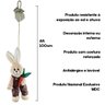 Coelho Pelúcia Páscoa - Descendo Na Corda - Escalando Porta - 4