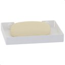 Ver imagem 2 de Suporte Porta Sabonete de Banheiro de Parede Branco F.plus