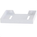 Ver imagem 4 de Suporte Porta Sabonete de Banheiro de Parede Branco F.plus