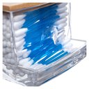 Ver imagem 2 de Porta Cotonete Algodão Higiene Pessoal Limpeza de Pele / Bambú Pgb Porta Cotonete Bambu 670