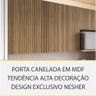 Cozinha Modulada 4 Peças Nesher Rainha Ripado 100% Mdf - 4