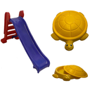 Ver imagem 1 de Tanque de Areia Jabuti + Escorregador Médio 3 Degraus