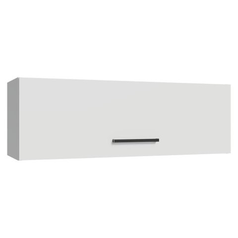 Armário Aéreo 100 Cm 1 Porta Basculante Branco Agata Madesa