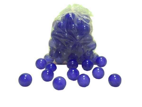 Bolinha de Plástico Azul Para Piscina Com 100 Unidades