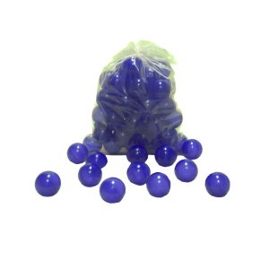 Bolinha de Plástico Azul Para Piscina Com 100 Unidades