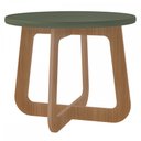 Ver imagem 3 de Mesa de Centro Redonda Jasmin Menta e Carvalho