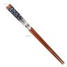 Kit 5 Pares Hashi Bambu Flor De Cerejeira Kyoto Yoi Palitos Japoneses Sushi Azul Marinho - 3