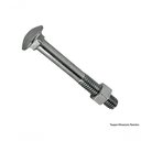 Ver imagem 1 de Parafuso Frances Zinc C/porca B 1/4equot;x5equot; 100p