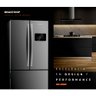 Geladeira Brastemp Frost Free Side Inverse 3 Portas A+++ 554 litros cor Inox - BRO85AK 220V - 14