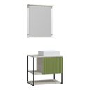 Ver imagem 2 de Conjunto de Banheiro Berton Delux 0,55cm Cosmo/verde