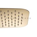 Ver imagem 4 de Ducha Chuveiro Retangular Inox 28x18cm São Luís Pingoo.casa - Dourado