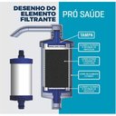 Ver imagem 5 de Torneira com Filtro Gourmet Cozinha de Parede Tubo Cone 1/4v