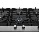 Ver imagem 2 de Cooktop a Gás Fischer 5 Bocas Tripla Chama Platinium com Trempe de Ferro Fundido Mesa Vidro 33810-