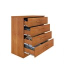 Ver imagem 2 de Cômoda 4 Gavetas Suécia Cinamomo