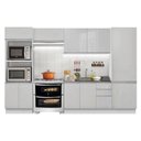 Ver imagem 3 de Armário de Cozinha Completa 100% MDF 330cm Frentes Branco Brilho Acordes Madesa XA02