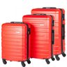 Conjunto de Malas Travelux Lugano - P, M e G Vermelho - 1