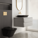 Ver imagem 2 de Cuba para Banheiro Kohler Vive de Apoio Retangular 54x40cm 28784br Preto